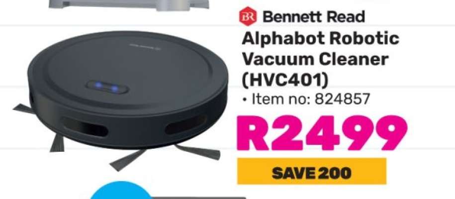 Bennett Read Alphabot Robotic Vacuum Cleaner (HVC401)