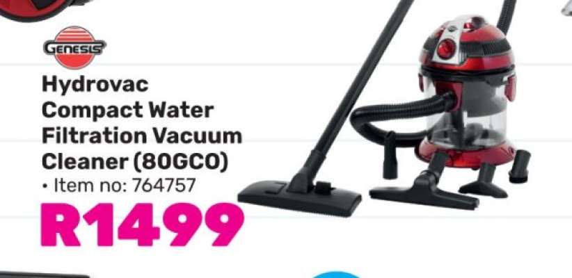 Hydrovac Compact Water Filtration Vacuum Cleaner (80GC0)