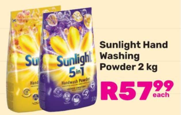 Sunlight Hand Washing Powder 2 kg