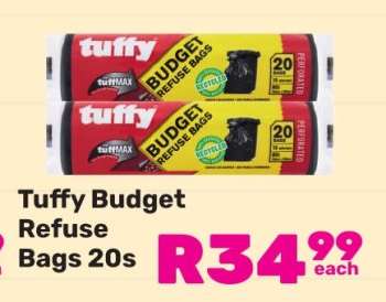 Tuffy Budget Refuse Bags 20s