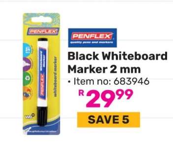 Black Whiteboard Marker 2 mm