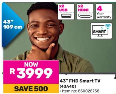 43" FHD Smart TV (43A4Q)