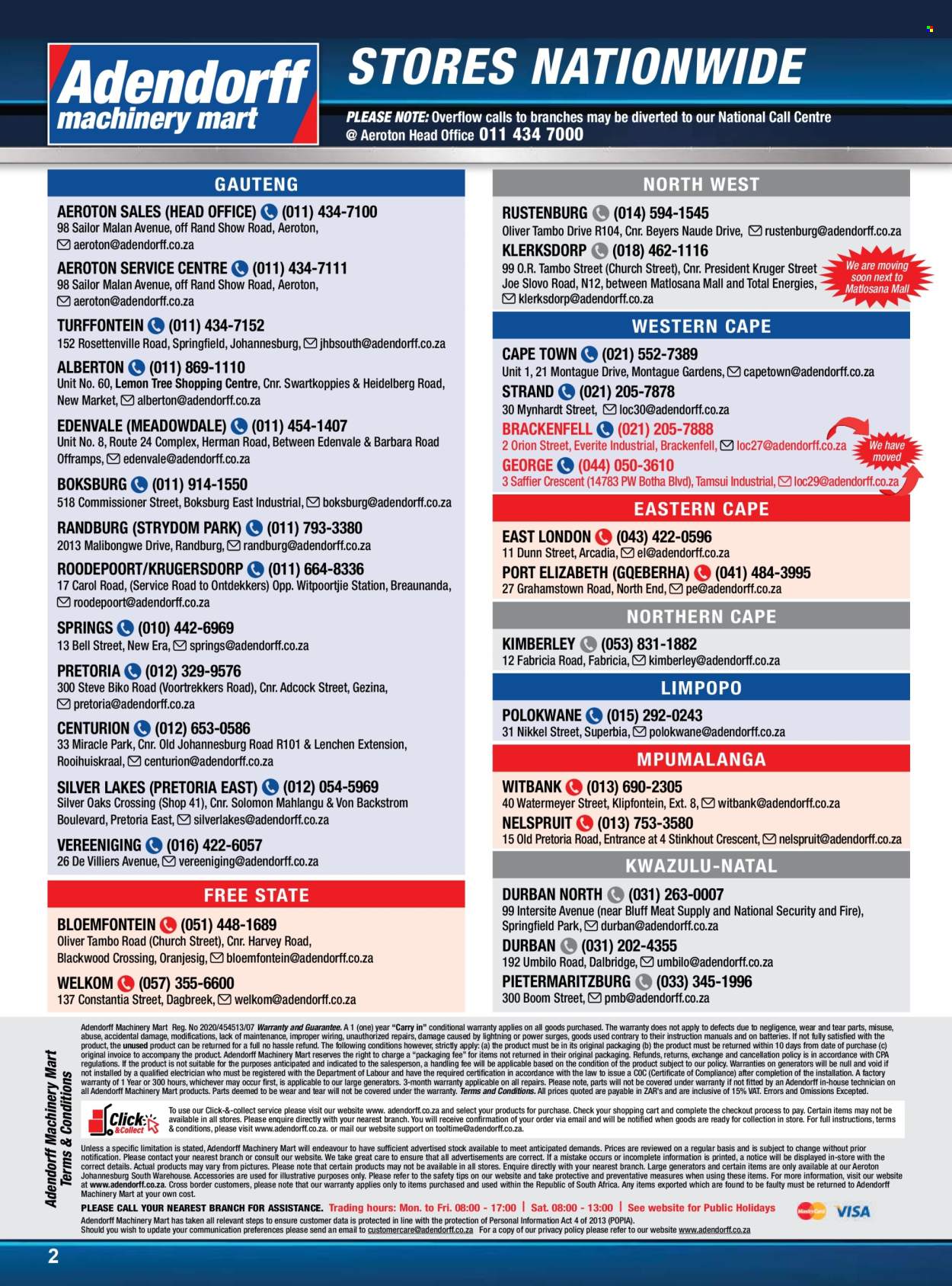 Adendorff Machinery Mart specials - 21/01/2026 - 01/02/2026. Page 4