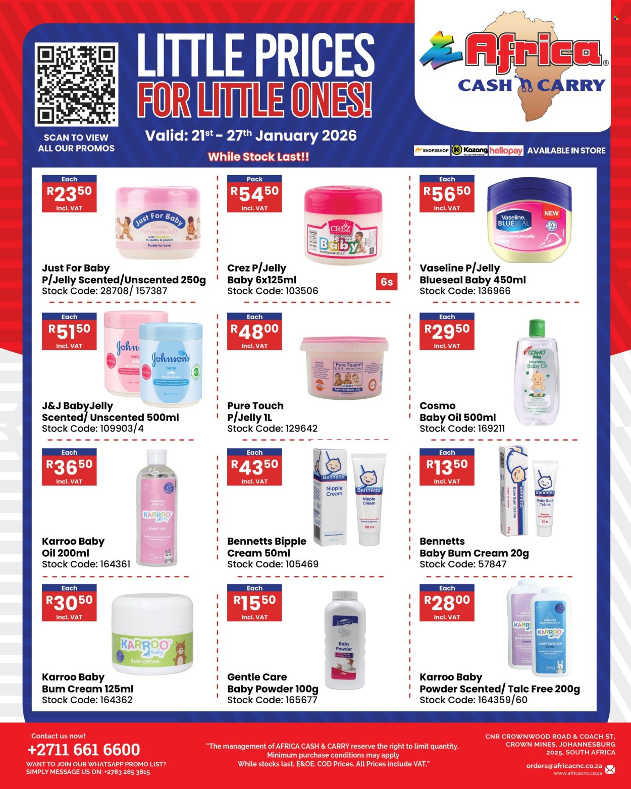 Africa Cash & Carry specials - 21/01/2026 - 27/01/2026. Page 1