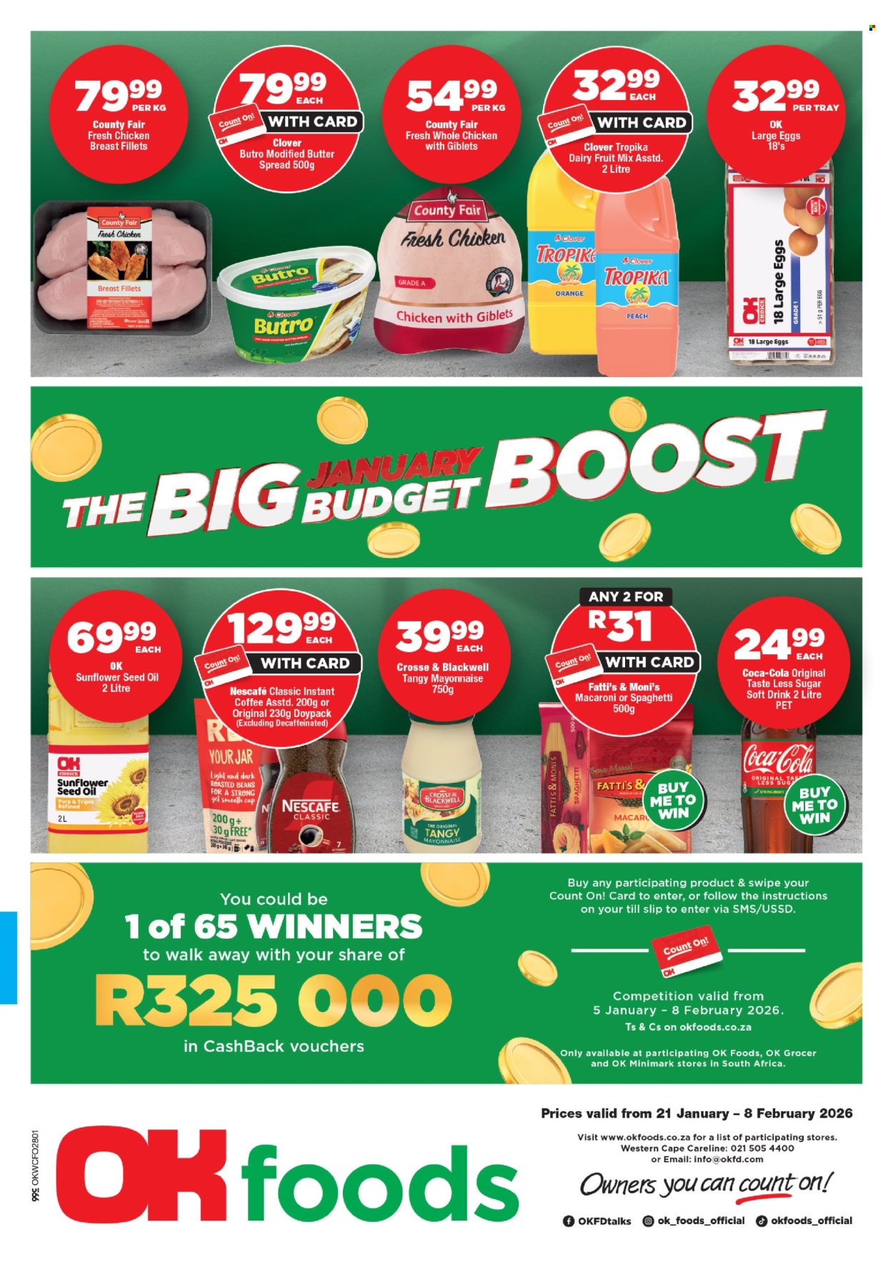 OK Foods specials - 21/01/2026 - 08/02/2026. Page 1