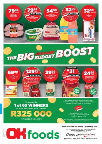 OK Foods catalogue  - 21/01/2026 - 08/02/2026.