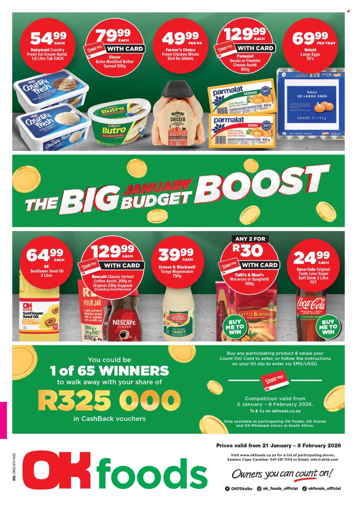 OK Foods specials - 21/01/2026 - 08/02/2026. Page 1