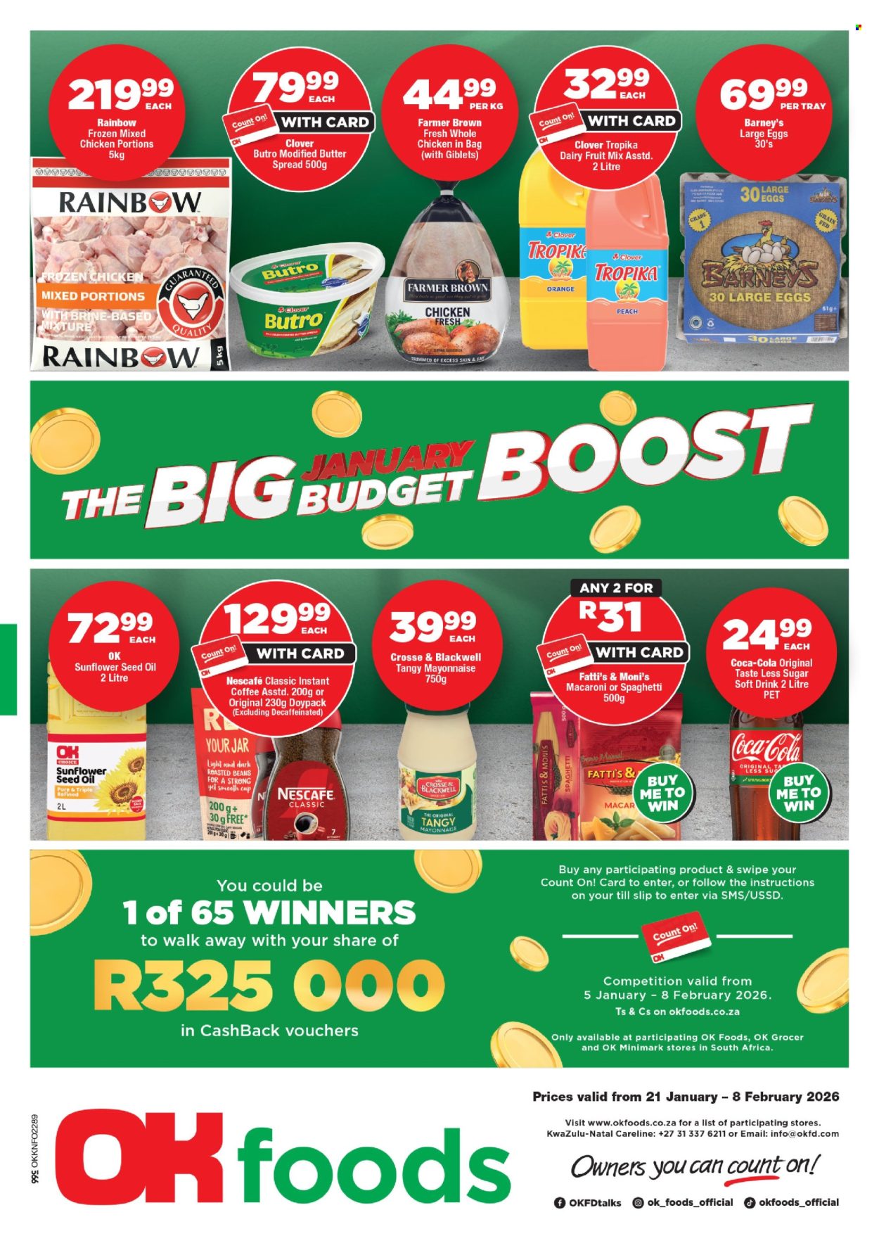 OK Foods specials - 21/01/2026 - 08/02/2026. Page 1