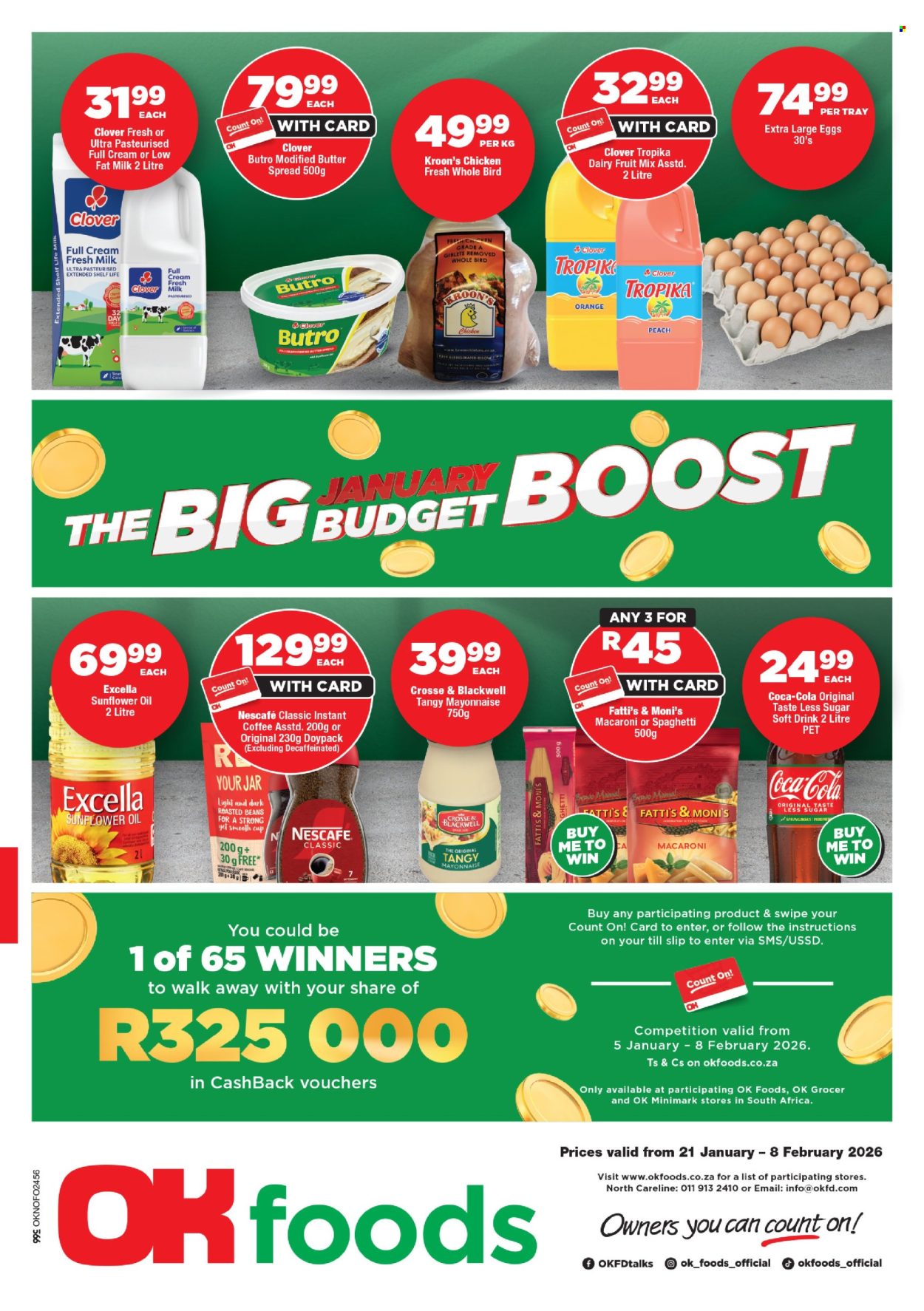 OK Foods specials - 21/01/2026 - 08/02/2026. Page 1
