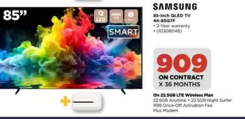 Samsung 85-inch QLED TV 4K-85Q7F