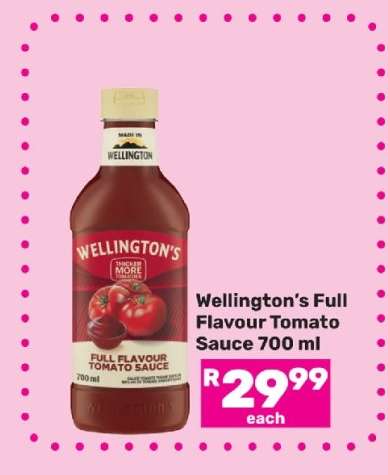 Wellington's Full Flavour Tomato Sauce 700 ml