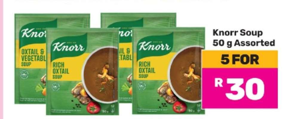 Knorr Soup 50 g Assorted