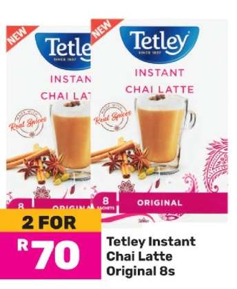 Tetley Instant Chai Latte Original 8s