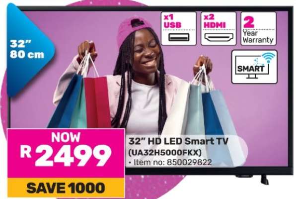 32" HD LED Smart TV (UA32H5000FKX)