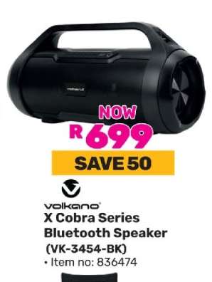 Volkano X Cobra Series Bluetooth Speaker VK-3454-BK