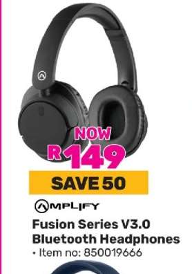 Amplify Fusion Series V3.0 Bluetooth Headphones