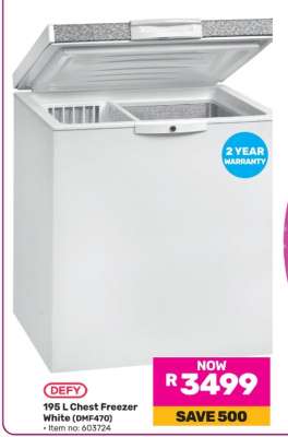 DEFY 195 L Chest Freezer