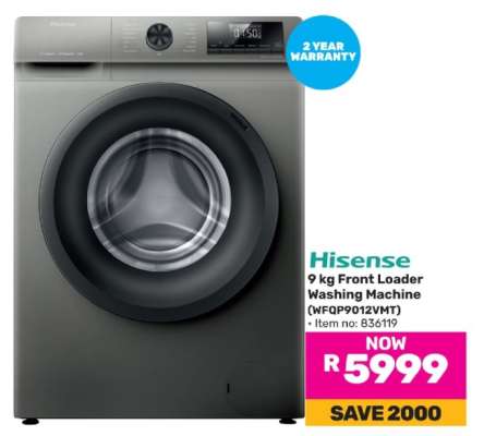 Hisense 9 kg Front Loader Washing Machine