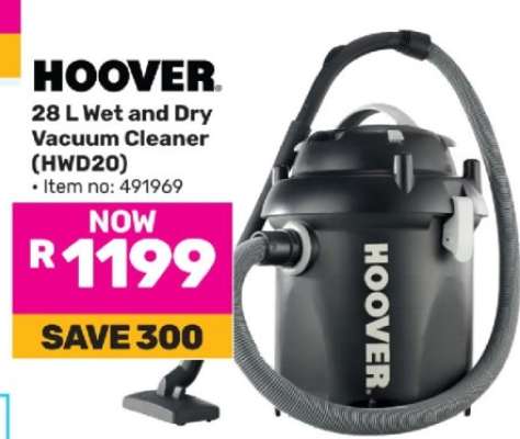 HOOVER 28 L Wet and Dry Vacuum Cleaner (HWD20)