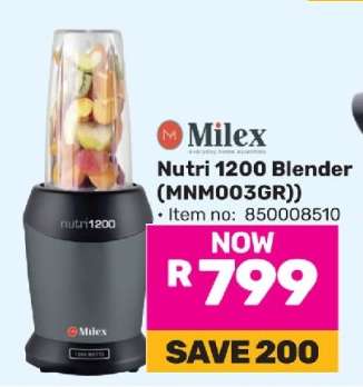 Milex Nutri 1200 Blender MNM003GR