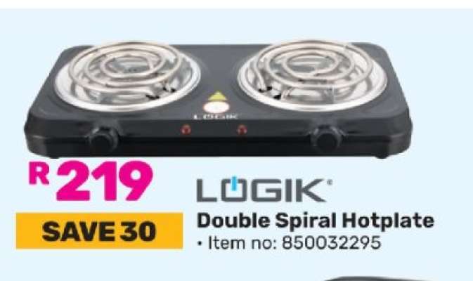 Logik Double Spiral Hotplate