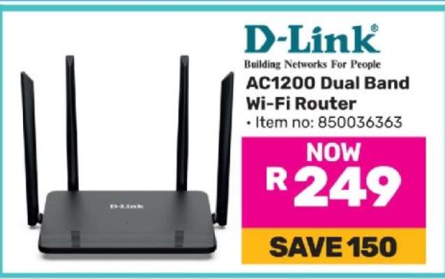 D-Link AC1200 Dual Band Wi-Fi Router