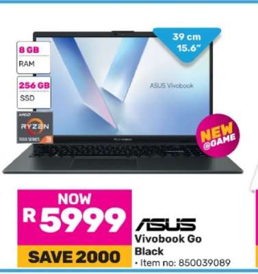 ASUS Vivobook Go Black