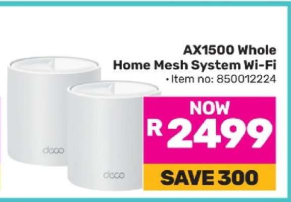 AX1500 Whole Home Mesh System Wi-Fi