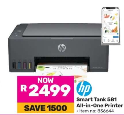 Hp Smart Tank 581 All-In-One Printer