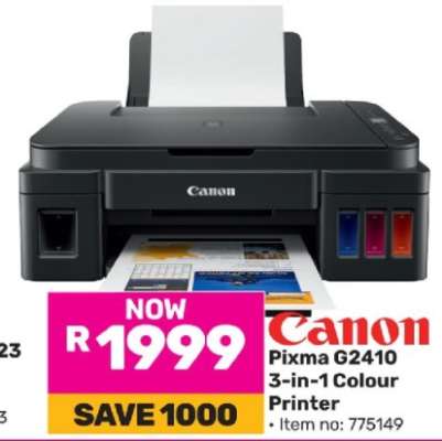 Canon Pixma G2410 3 In 1 Colour Printer