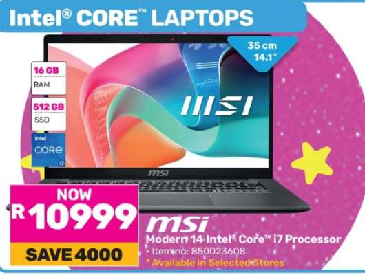 MSI Modern 14 Intel® Core™ i7 Processor