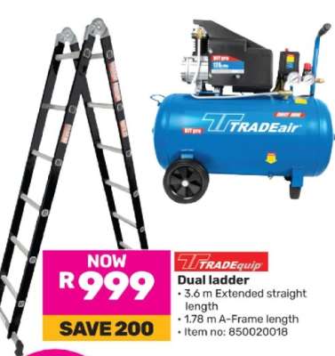 TRADEquip Dual ladder