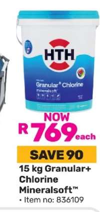 15 kg Granular+ Chlorine Mineralsoft™