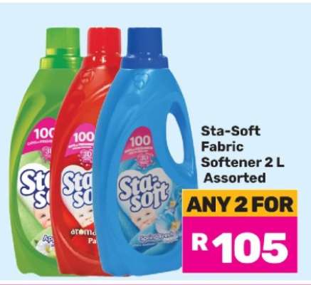 Sta-Soft Fabric Softener 2 L Assorted