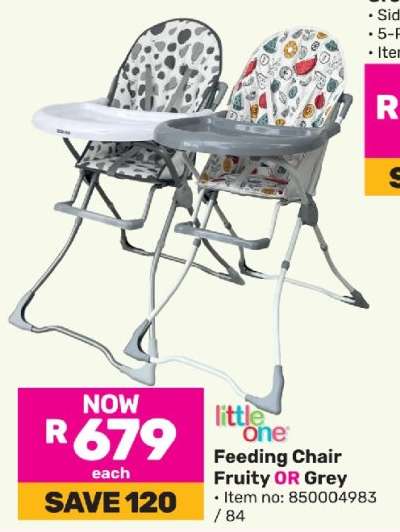 Feeding Chair Fruity OR Grey