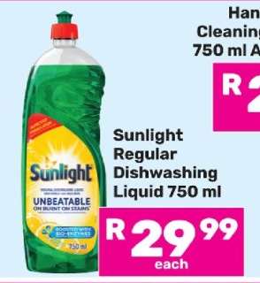 Sunlight Regular Dishwashing Liquid 750 ml