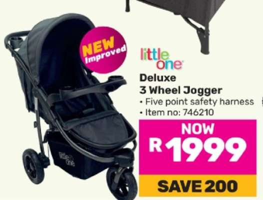 Deluxe 3 Wheel Jogger