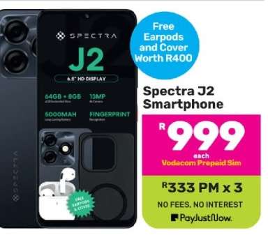Spectra J2 Smartphone