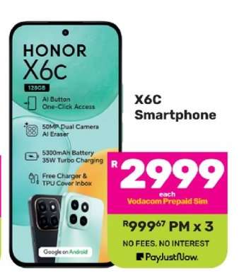 HONOR X6c