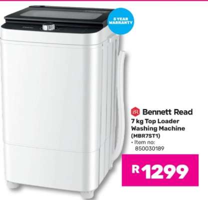 Bennett Read 7 kg Top Loader Washing Machine (MBR7ST1)