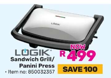 LÖGIK Sandwich Grill/Panini Press
