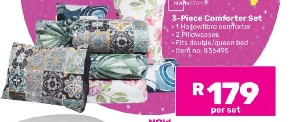 3-Piece Comforter Set