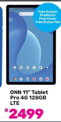 ONN 11” Tablet Pro 4G 128GB LTE
