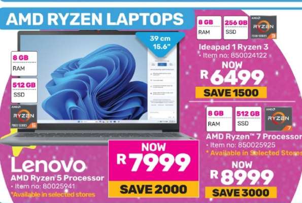 Lenovo AMD Ryzen 5 Processor