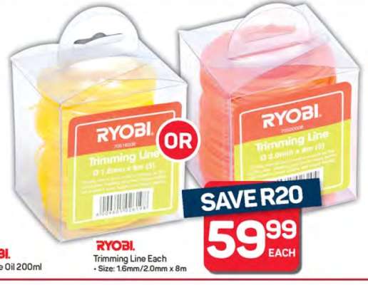 RYOBI Trimming Line Each