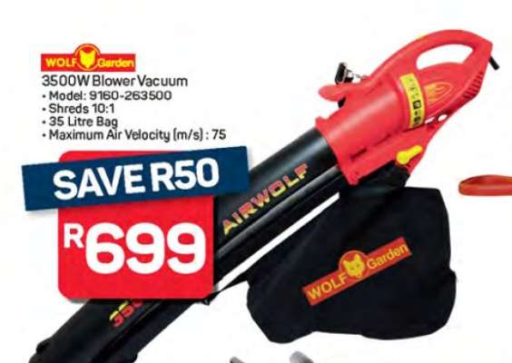 WOLF-Garten 3500W Blower Vacuum