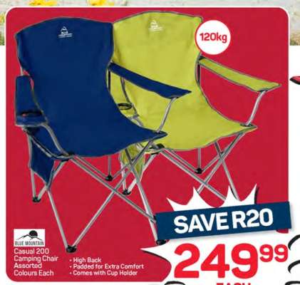 Blue Mountain Casual 200 Camping Chair