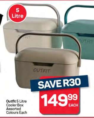 Outfit 5 Litre Cooler Box