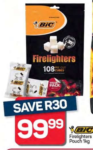 BIC Firelighters Pouch 1kg