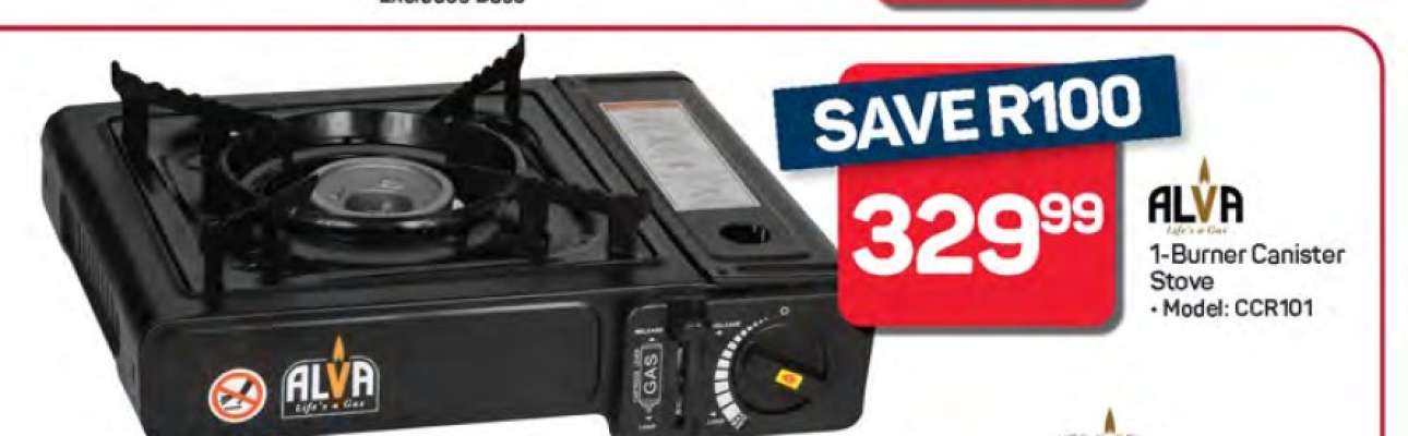 Alva 1-Burner Canister Stove